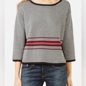 RAG & BONE 'Dawn' Merino Wool Sweater $330 Sz XS oversized sweater